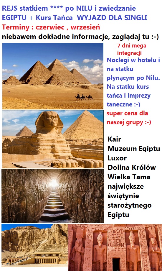 2026 Egipt rejs 2026 psychologia psychoterapia psychotronika