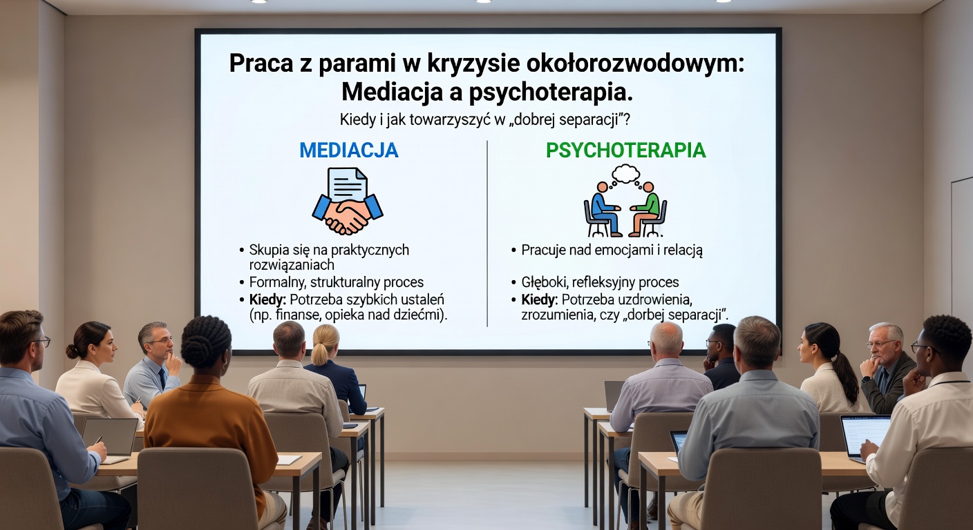psychoterapia par około rozwodu psychoterapia czy mediacje